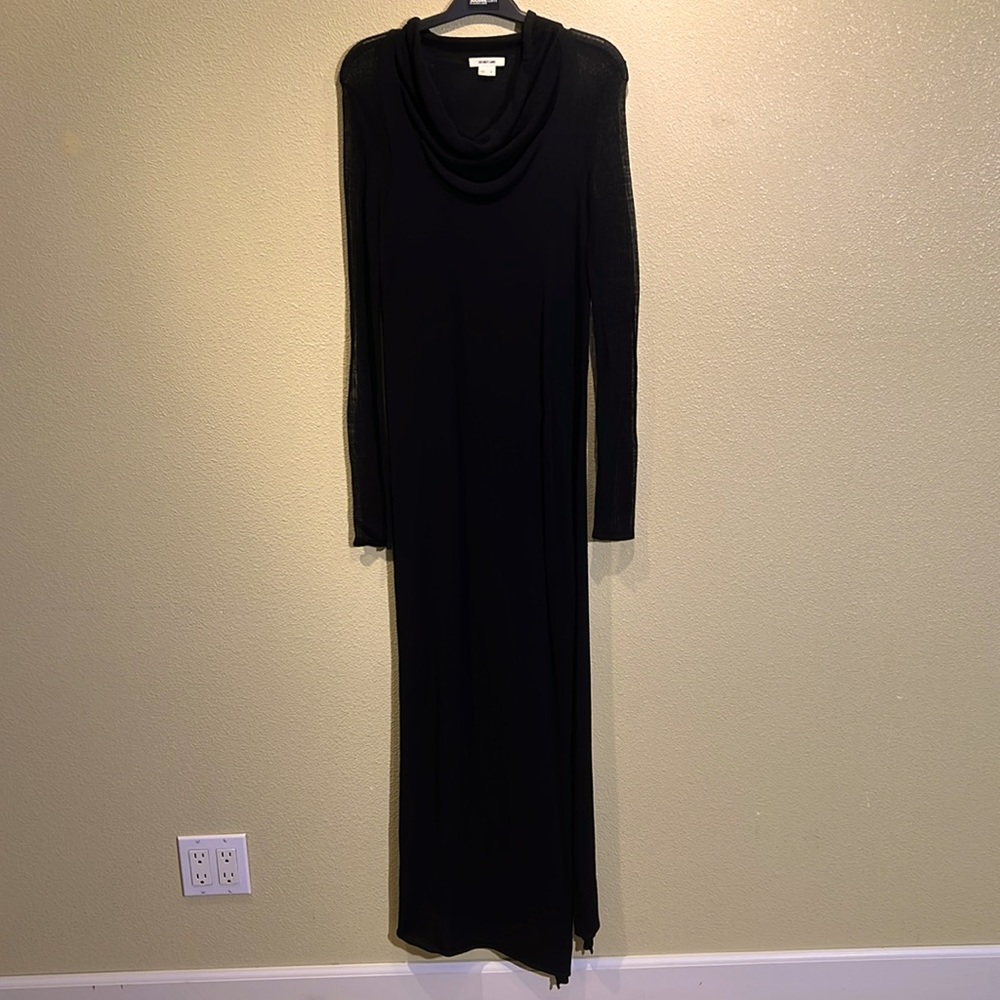 Helmut lang, black dress, small.